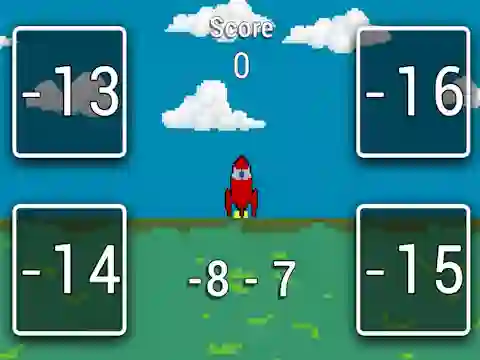 Gra Rocket Math w Internecie
