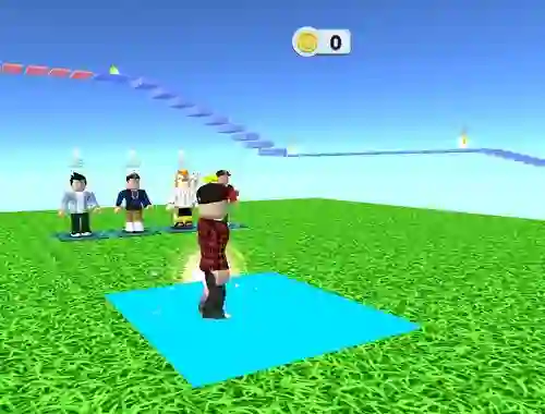 Gra Easy Obby Jump and Run Challenge Online w Internecie