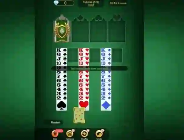 Gra Solitaire King w Internecie
