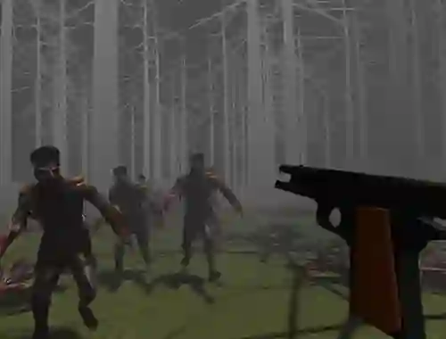 Gra Zombies in a Forest w Internecie