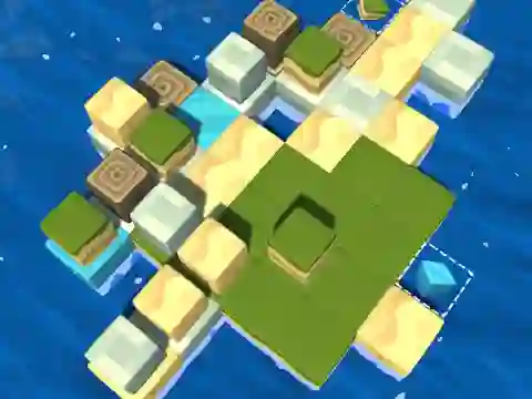Gra Cube Island: ASMR Relax Puzzle w Internecie
