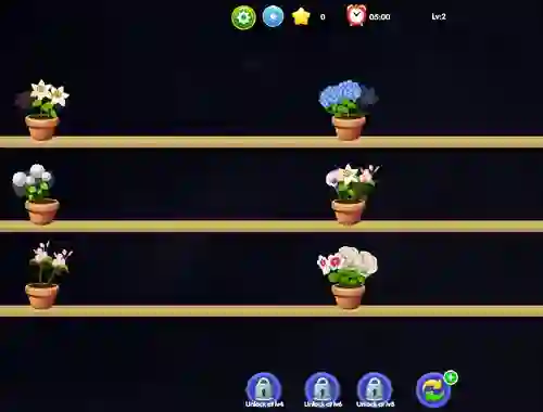 Gra Flower Matching w Internecie