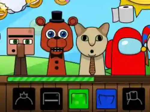 Gra Sprunki: Monsters w Internecie