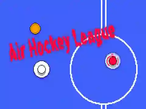 Gra Air Hockey League w Internecie