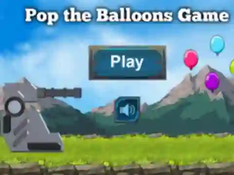 Gra Pop The Balloons Game w Internecie