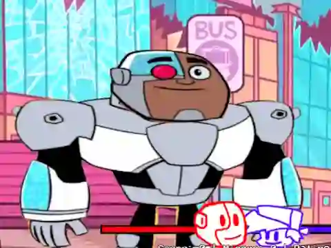Gra Friday Night Funkin' vs Cyborg: Full Week w Internecie