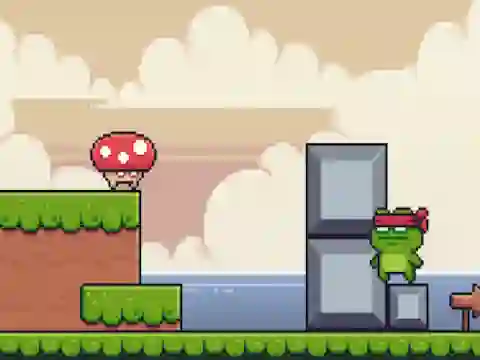 Gra Frogster w Internecie