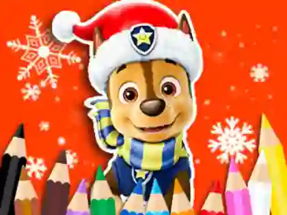 Gra Coloring Book: PAW Patrol Christmas w Internecie