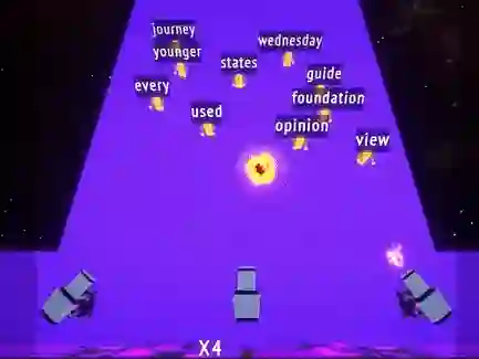 Gra Neon Defense: Type! w Internecie
