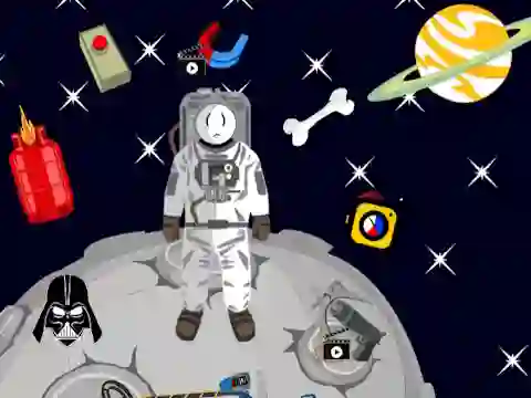 Gra Stickman in Space w Internecie