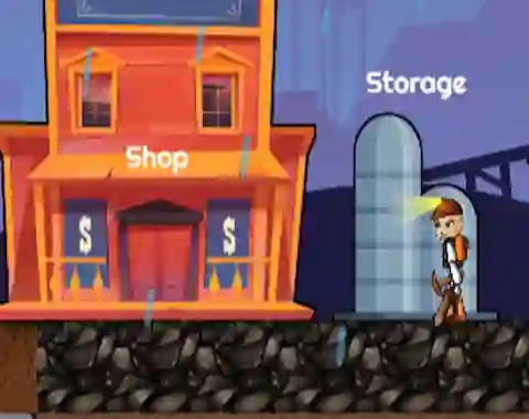 Gra Dungeon Miner w Internecie