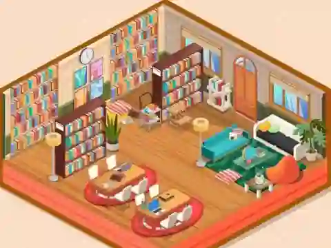 Gra Decor: My Library w Internecie