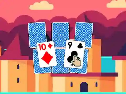 Gra One Hundred Castles Solitaire w Internecie