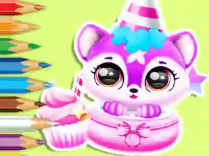 Gra Coloring Book: Baby Fluff's Birthday w Internecie