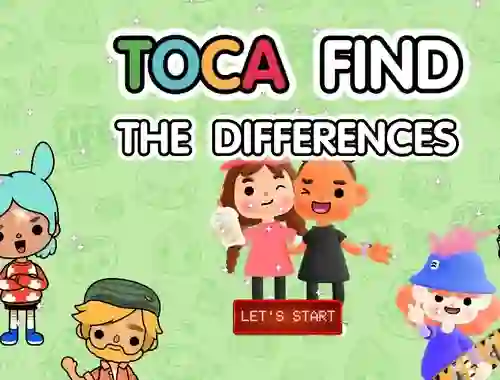 Gra Toca Find The Differences w Internecie