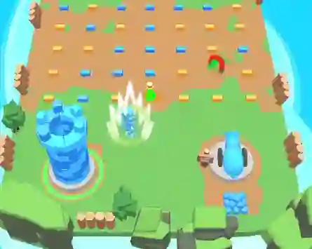 Gra Tower Clash: Collect Bricks w Internecie