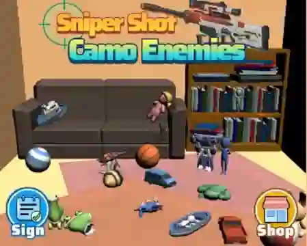Gra Sniper Shot Camo Enemies w Internecie
