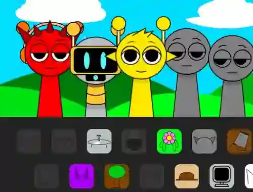 Gra Sprunki Incredibox Horror w Internecie