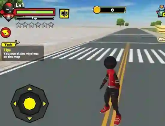 Gra Stick Rope Hero w Internecie