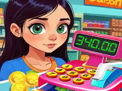 Gra Supermarket Shopping For Kids w Internecie