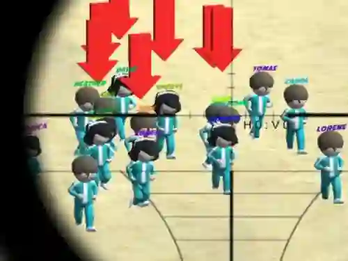 Gra Squid Game Sniper w Internecie