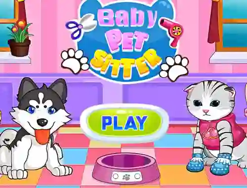 Gra Baby Pet Sitter w Internecie