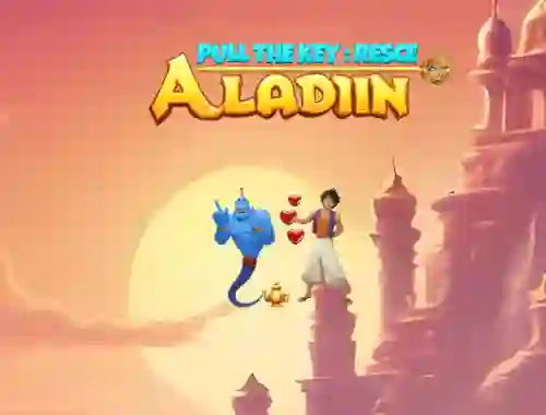 Gra Pull The Key Rescue Aladin w Internecie