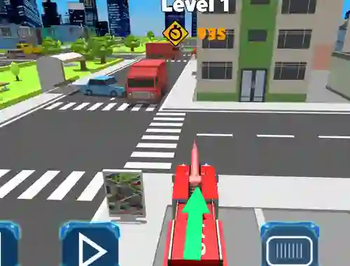 Gra Fire Truck Rescue Driving w Internecie