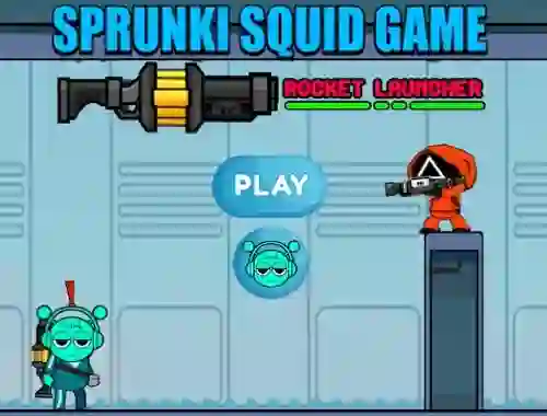 Gra Sprunki Squid Game Rocket Launcher w Internecie