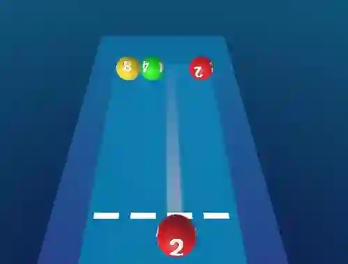Gra Merge The Balls 2048 Billiards! w Internecie
