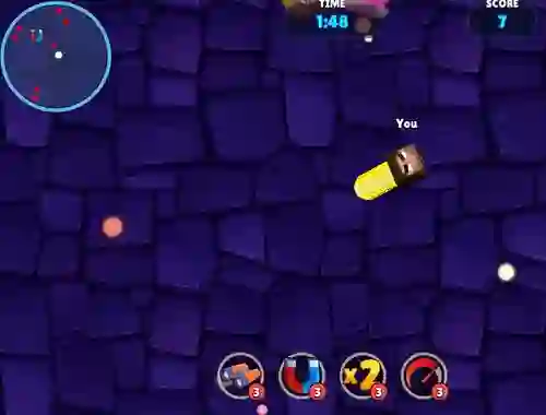 Gra Minecraft Squid Game Worm.io w Internecie