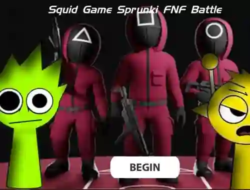 Gra Squid Game Sprunki Fnf Battle w Internecie