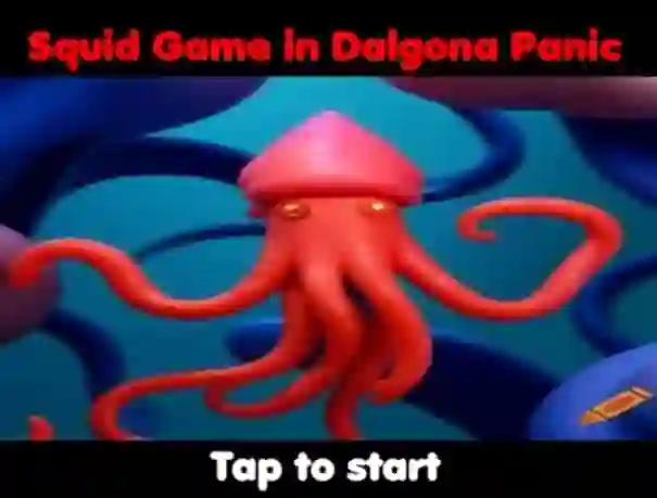 Gra Squid Game In Dalgona Panic w Internecie