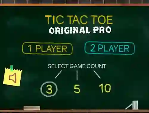 Gra Tic Tac Toe Original Pro w Internecie