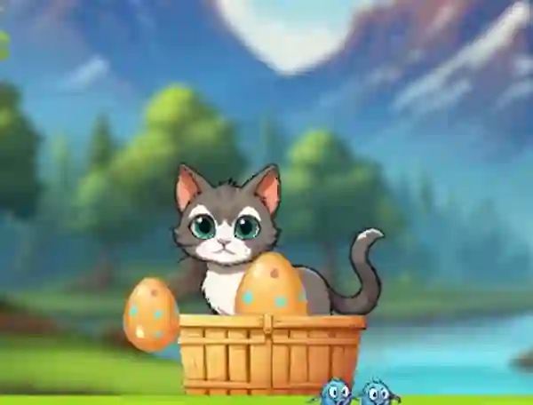 Gra Hungry Kitty Adventures w Internecie