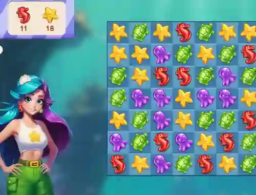 Gra Underwater Adventures: Match 3 w Internecie