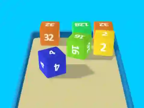 Gra 2048 Cube Merge w Internecie
