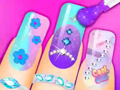 Gra Coloring Book: Nail Art w Internecie