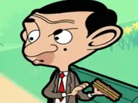 Gra Mr Bean Sliding Puzzle w Internecie