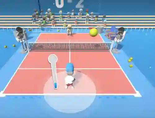 Gra Tennis Clash w Internecie