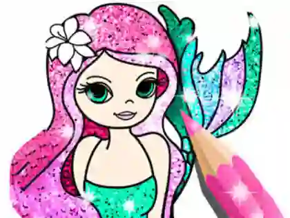 Gra Coloring Book: Little Mermaid w Internecie