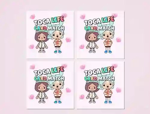 Gra Toca Life Memory Card Match w Internecie