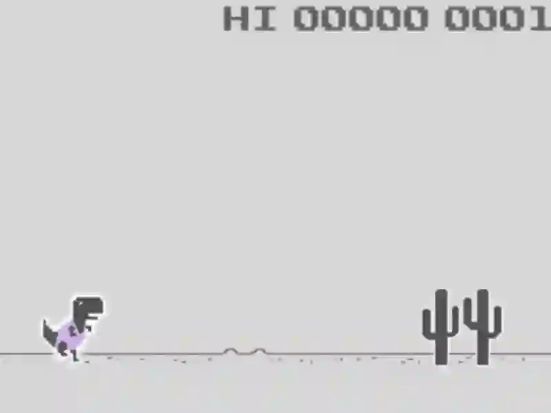 Gra Dinosaur Jump w Internecie
