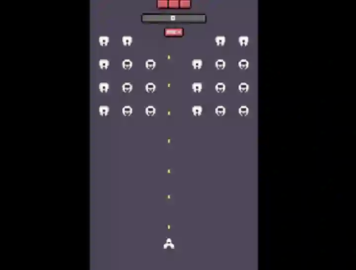 Gra Space Invasion Arcade w Internecie