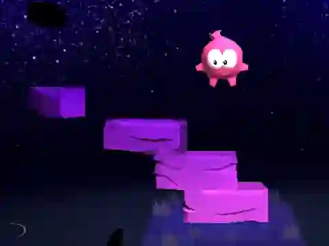 Gra Om nom Jump w Internecie