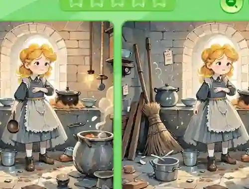 Gra Find The Differences: Cinderella w Internecie