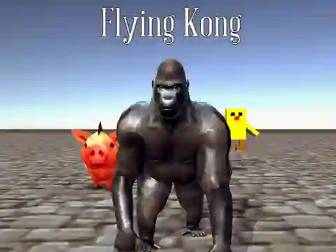 Gra Flying Kong w Internecie