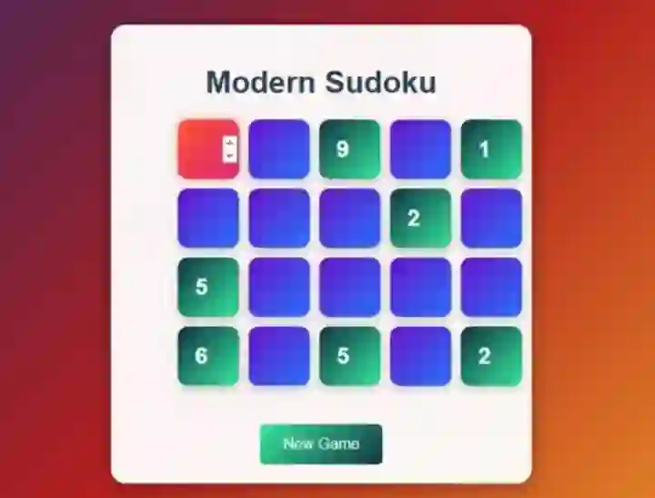 Gra Modern Sudoku w Internecie