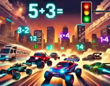 Gra Mathematics Racing w Internecie