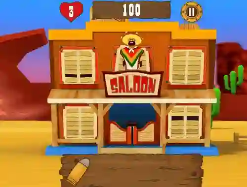 Gra Saloon Robbery w Internecie